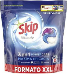 66 cápsulas Detergente Skip Ultimate