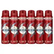 6x Desodorantes Old Spice Deep Sea Spray 150ml