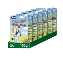 6x paquetes de galletas cacao Hero Solo Bluey
