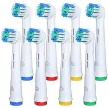 8x Recambios compatibles con Cepillos Oral-B