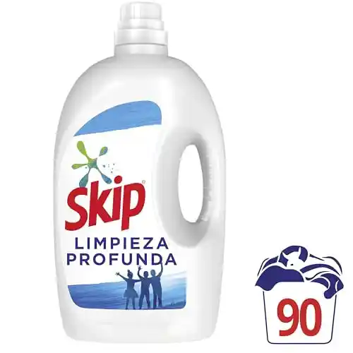 90 lavados detergente líquido Skip Ultimate Limpieza profunda