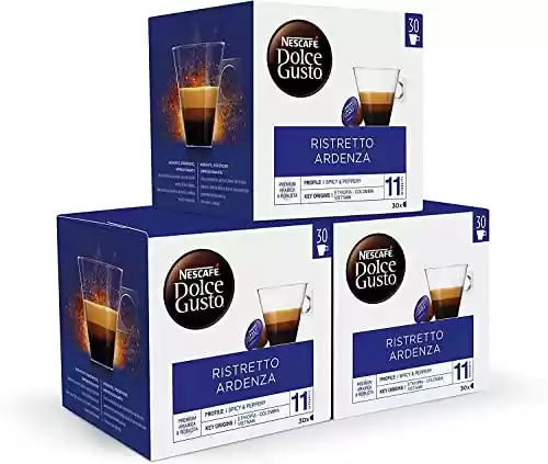 90x Cápsulas de café Nescafé Dolce Gusto Ristretto Ardenza Magnum