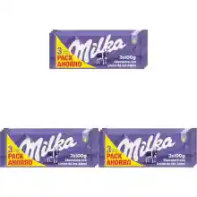 9x Tabletas de Chocolate con Leche Milka 100g
