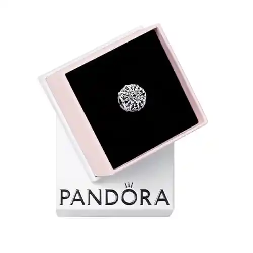 Abalorio Pandora Moments Charm Copo de Nieve Plata Esterlina
