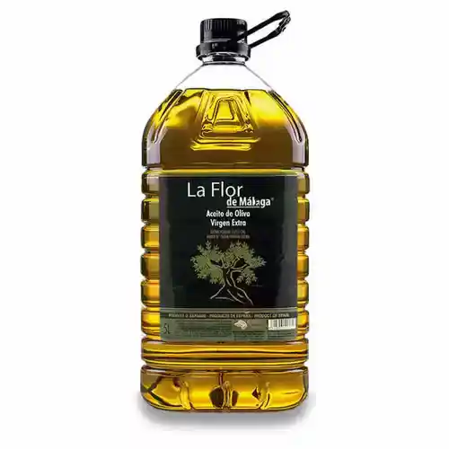 5 litros Aceite de oliva virgen extra La Flor de Málaga - A 6,09€/litro ¡SOLO HOY!