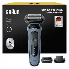 Afeitadora Braun Series 5 para hombre + 2 accesorios.
