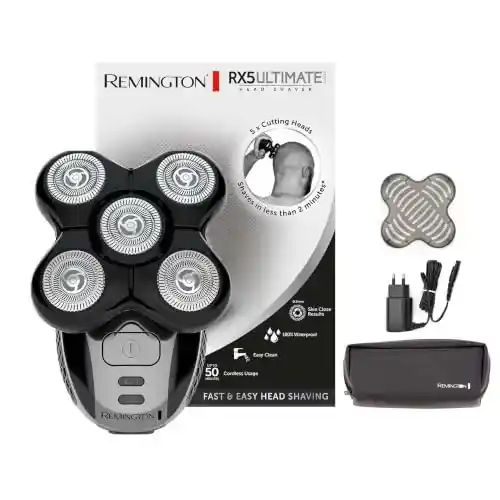 Afeitadora Remington Ultimate Series RX5 XR1501 para hombre, 5 cabezales, impermeable