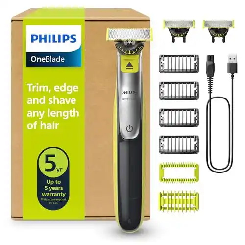 Afeitadora y recortadora eléctrica Philips OneBlade 360 +3 Cuchillas
