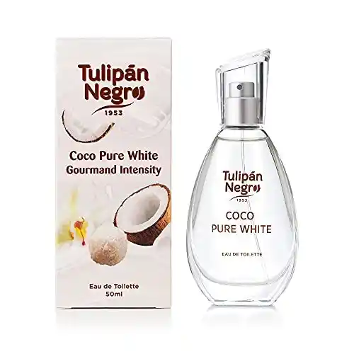 Agua de colonia Tulipán Negro Coco Pure White 50ml