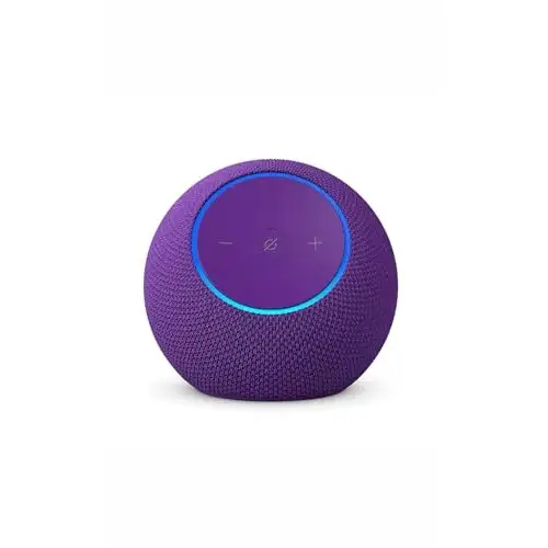 Altavoz Amazon Echo Dot Max (última generación) Amatista con sonido envolvente y controlador de Hogar digital
