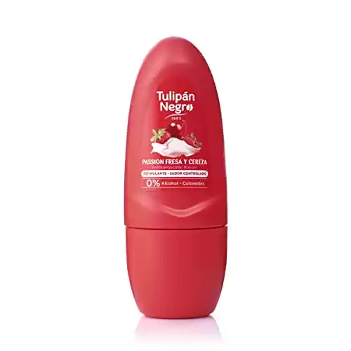 Antitranspirante roll on TULIPÁN NEGRO Fresa y cereza 50ml