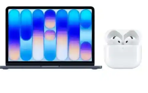 Apple MacBook Neo 13" (Apple A18 Pro, 8GB, 256GB) + REGALO Apple AirPods 4