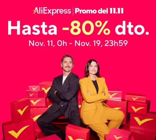Cupones para el 11.11 en Aliexpress ¡¡Los mejores precios del año!!