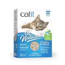 Arena aglomerante Catit Go Natural Mix para múltiples gatos, sin polvo y control de olores