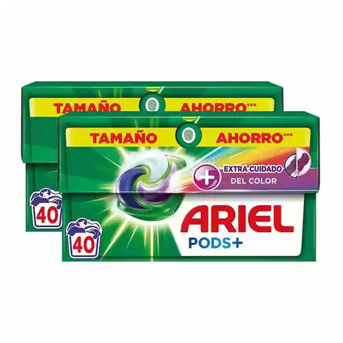 Ariel Color Todo En Uno PODS 80 cápsulas