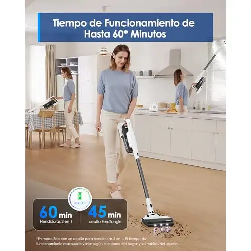 Aspiradora Vertical Inalámbrica Tineco A30S 20kPa 60' luz LED