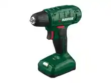 Atornillador Parkside 12V con SPINDLE LOCK y luz LED integrada