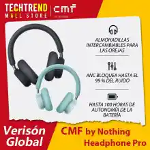 Auriculares Cmf by Nothing Headphone Pro con ANC y 100h de autonomía
