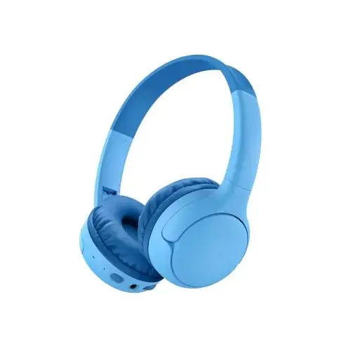 Auriculares inalámbricos Belkin SoundForm Mini 2 para niños con Bluetooth y micrófono integrado