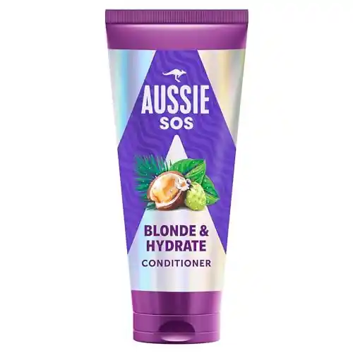 Aussie SOS Blonde Acondicionador 200ml para cabello rubio