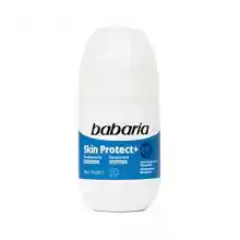 Babaria - Desodorante rollon Skin Protect+ - 0% alcohol - Antitranspirante - 200ml