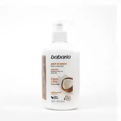 Babaria - Jabón De Manos de Coco&Aloe, 500 ml