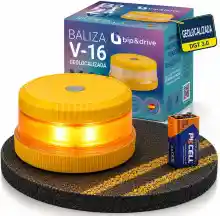 Baliza de emergencia para el coche homologada V-16 DGT
