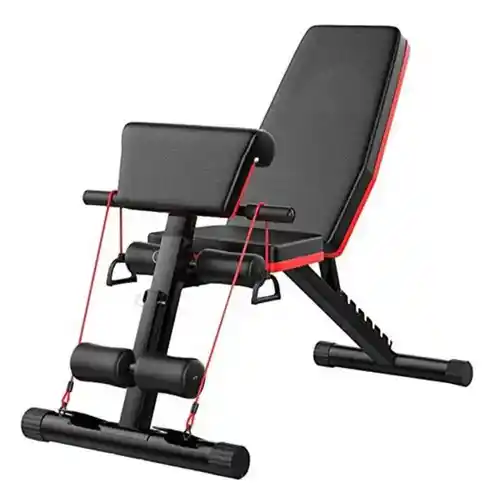 Banco de Abdominales Ajustable Multifunción