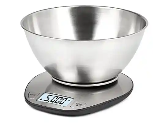 Báscula de cocina G3 Ferrari Linea en acero inoxidable