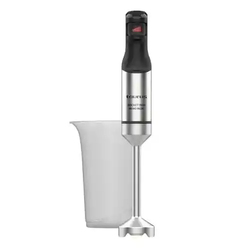 Batidora de mano Taurus 1500W de acero inoxidable con diseño ergonómico