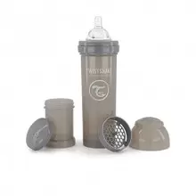 Biberón Anti-cólicos con Tetina Flujo Rápido de Silicona para Bebés Twistshake