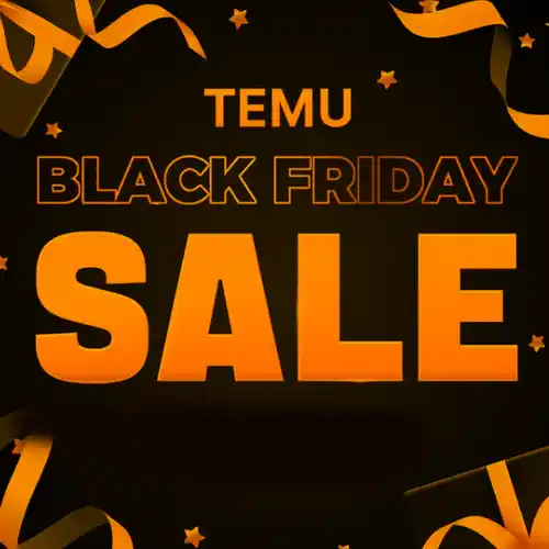 ¡BLACK FRIDAY TEMU!