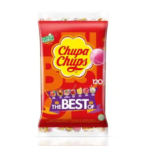 Bolsa de 120 Chupa Chups de sabores surtidos