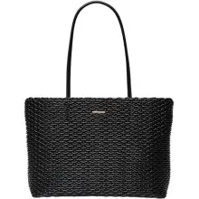 Bolso tote Calvin Klein Pleated mujer con cierre de cremallera