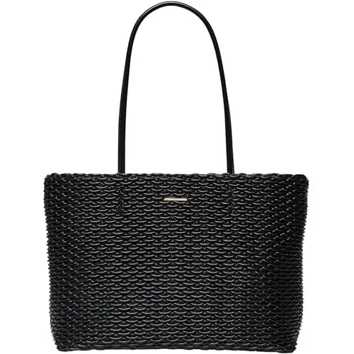 Bolso tote Calvin Klein Pleated mujer con cierre de cremallera