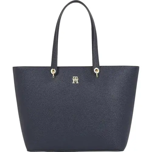 Bolso tote mujer Tommy Hilfiger Emblem grande azul