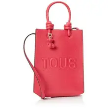 Bolso Tous Mini Pop Fucsia (20,5 x 16 x 6 cm)