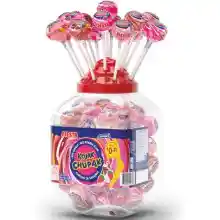 Bote 115 caramelos con palo Kojak ChupaK surtidos - 0,11€/ud