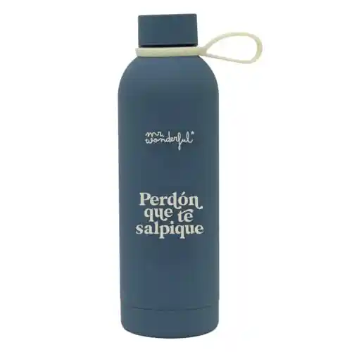 Botella térmica 550 ml Mr. Wonderful de Acero Inoxidable - Varios diseños a elegir