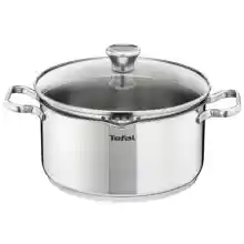 Cacerola 20 cm Tefal Duetto de acero inoxidable