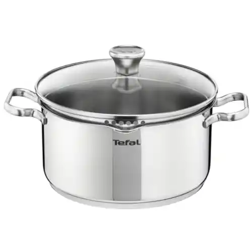 Cacerola 20 cm Tefal Duetto de acero inoxidable