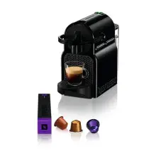 Cafetera de cápsulas Nespresso De'Longhi Inissia EN80.B + cápsulas de bienvenida + 40€ en cápsulas