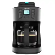 Cafetera de goteo Cecotec con molinillo (1.8L, 1086W)