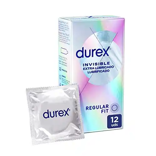 Caja 12 Preservativos Durex Invisible Regular Fit