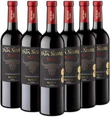 Caja de 6 Botellas x 750 ml vino tinto Pata Negra Roble D.O. Toro