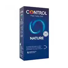 Caja de 6 Condones Control Preservativos Nature para un Placer Natural