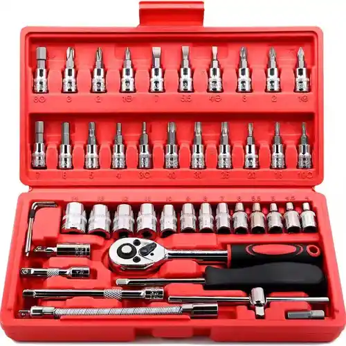 Caja de herramientas 46 piezas