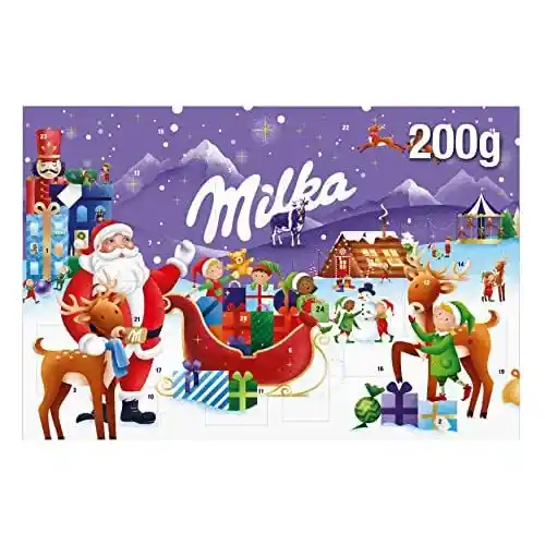 Calendario de Adviento Milka Navidad 200g