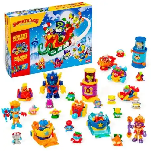 Calendario de Adviento SuperThings con 24 sorpresas exclusivas