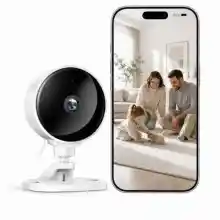 Cámara de vigilancia Wolfang 1080p con visión nocturna y Alexa